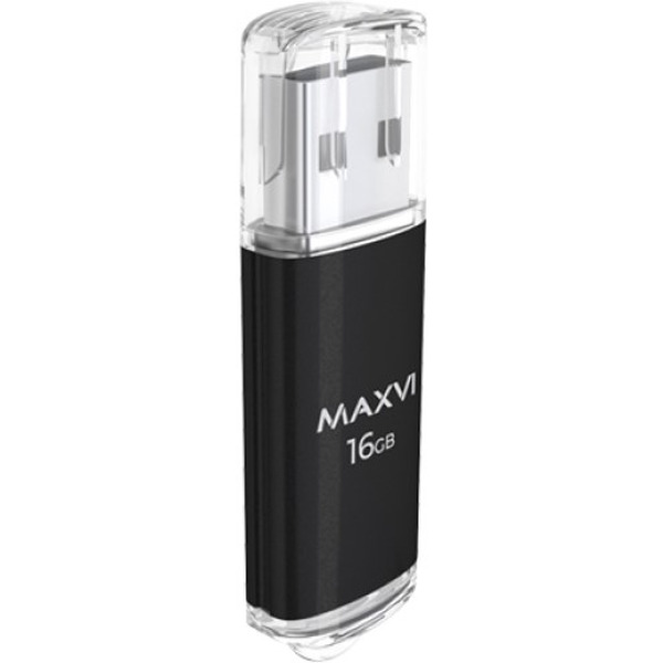 USB флеш-накопитель Maxvi MP 16GB 2.0 black