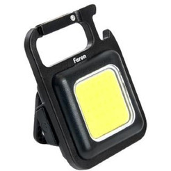 48524 Фонарь универсальный аккумуляторный с магнитом USB type-C COB, пластик/алюминий, TH2404 Feron