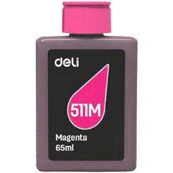 Чернила Deli 511M (пурпурный) 65мл
