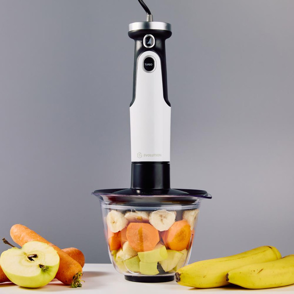 Погружной блендер 5 в 1 EVOLUTION HBS-0651 (белый)