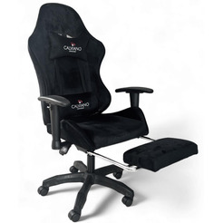 Вибромассажное кресло Calviano 1585 (черный велюр)