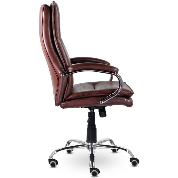 Кресло Brabix Premium Cuba EX-542 (экокожа/коричневый)