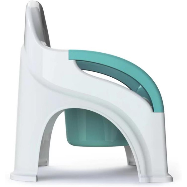 Детский горшок Kidwick Премьер KW110102 (белый/бирюзовый)
