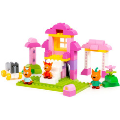 Конструктор Полесье Макси Три кота. Замок принцессы 70238