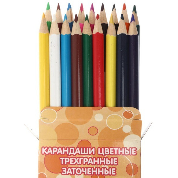Карандаши ACTION! FANCY, 18 цв., FCP401-18