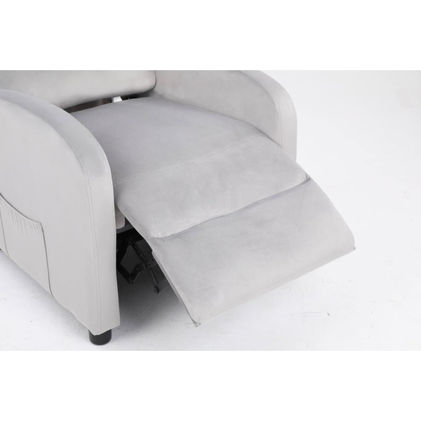 Кресло вибромассажное Calviano 2164 (велюр серый)