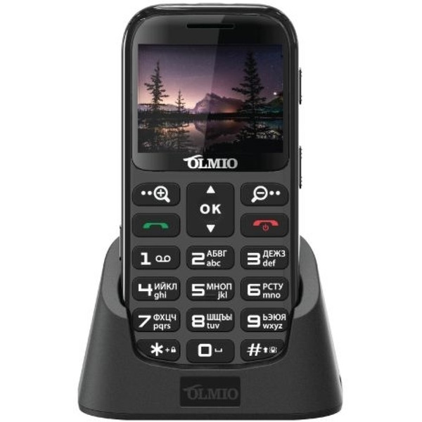 Мобильный телефон Olmio C37 (черный)
