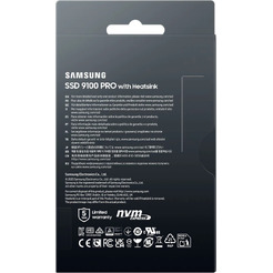 SSD Samsung 9100 Pro с радиатором 2TB MZ-VAP2T0CW
