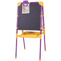 Мольберт детский Brauberg Nika Kids Растущий 238050 (сиреневый)