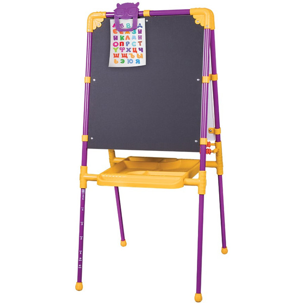 Мольберт детский Brauberg Nika Kids Растущий 238050 (сиреневый)