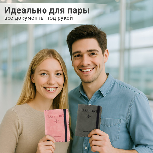 Обложка для паспорта BRAUBERG 238765 (2 шт.)