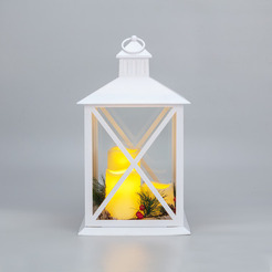 Фонарь декоративный Neon-Night с тремя свечами 513-071