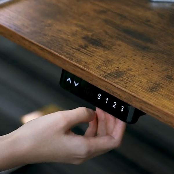 Каркас стола с электроприводом одномоторный АОКЕ AK-LCSM01T-BK