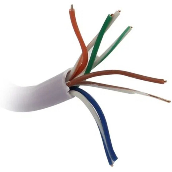 Кабель ExeGate UTP4-C5e-CCA-S24-IN-PVC-GY-100 UTP / EX281816RUS