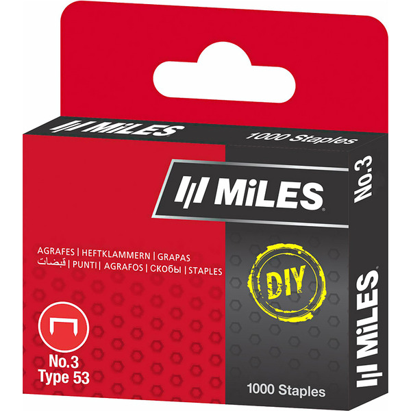 Скоба Miles NO.3-8MM DIY