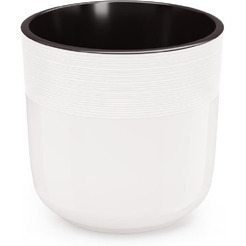 Горшок цветочный Альтернатива Линель М8701 (белый)