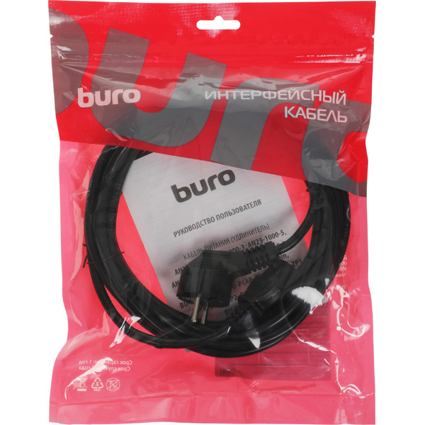 Кабель BURO BU-PCAB-5M-16A