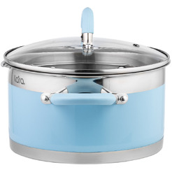 Кастрюля Lara Sky Blue LR02-443