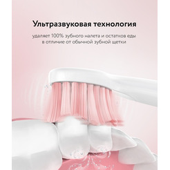 Электрическая зубная щетка Fairywill E11 (розовый, 8 насадок + чехол)