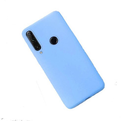 Накладка CASE Matte Huawei Y6p (голубой)