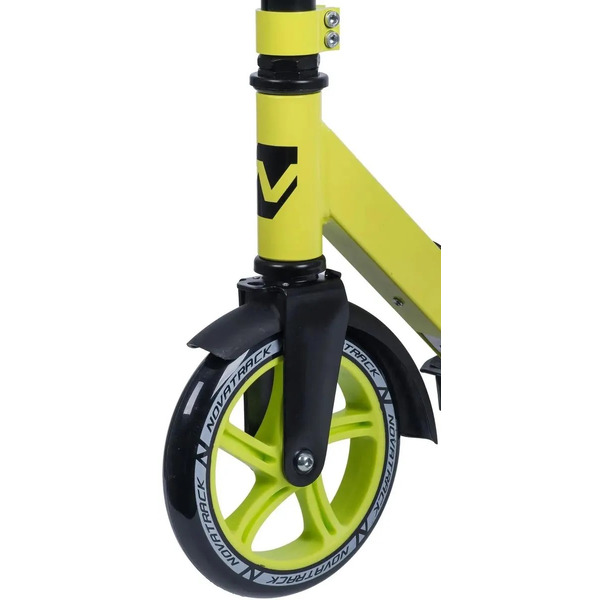 Самокат для детей Novatrack 180.POLIS.LM9 (лимонный)