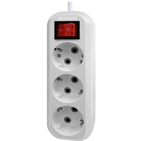 Удлинитель с заземлением Defender L330