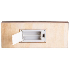 Деревянная фигурка с подсветкой NEON-NIGHT Елочка с оленем 504-002