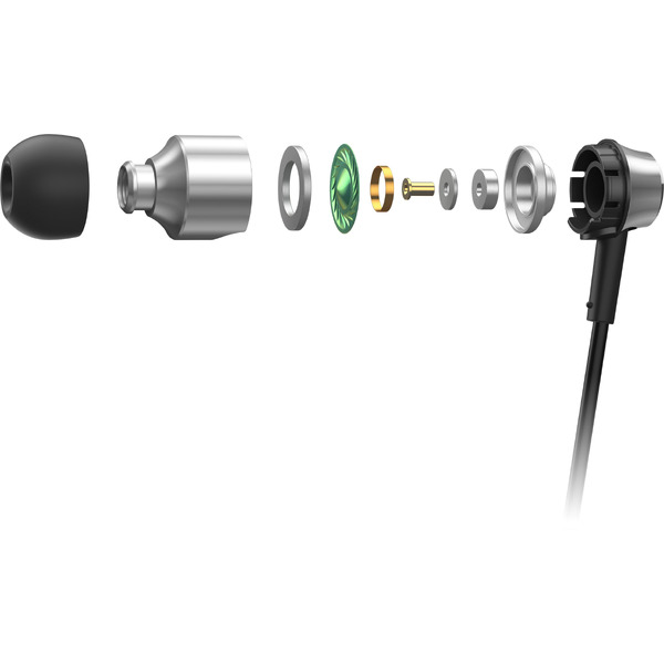 Наушники с микрофоном Panasonic RP-HDE5MGC-S