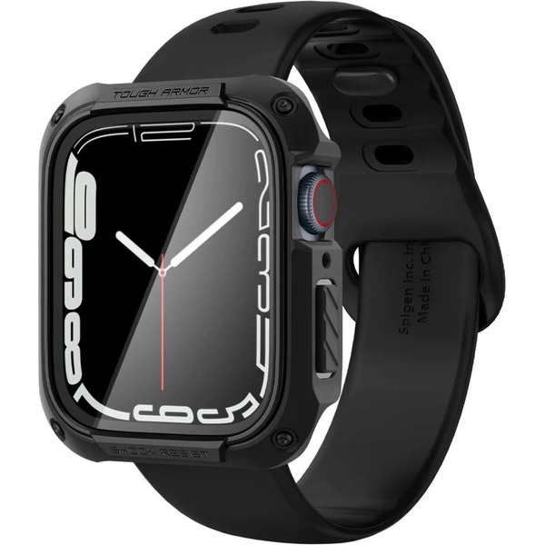 Чехол Spigen Tough Armor для Apple Watch 45 мм ACS04183