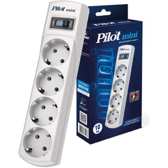Сетевой фильтр Pilot mini 10м (белый)