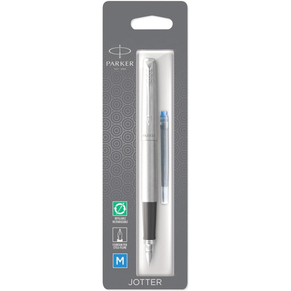 Ручка Parker Jotter Core F61 (2031012) Stainless Steel CT M
