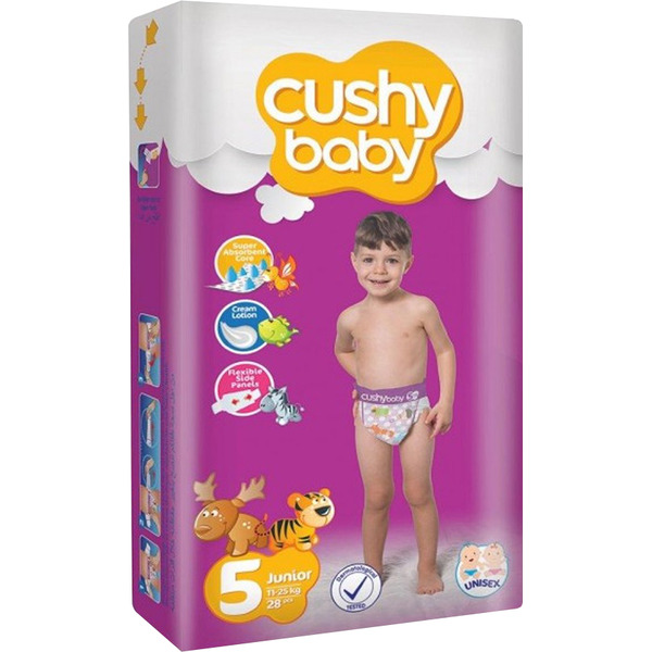 Подгузники Cushy Baby Junior (52 шт)