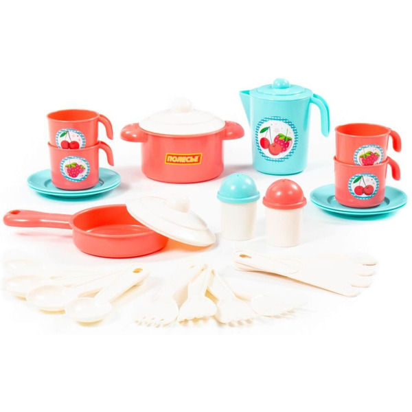 Набор детской посуды Полесье Настенька на 4 персоны (V3) 79930
