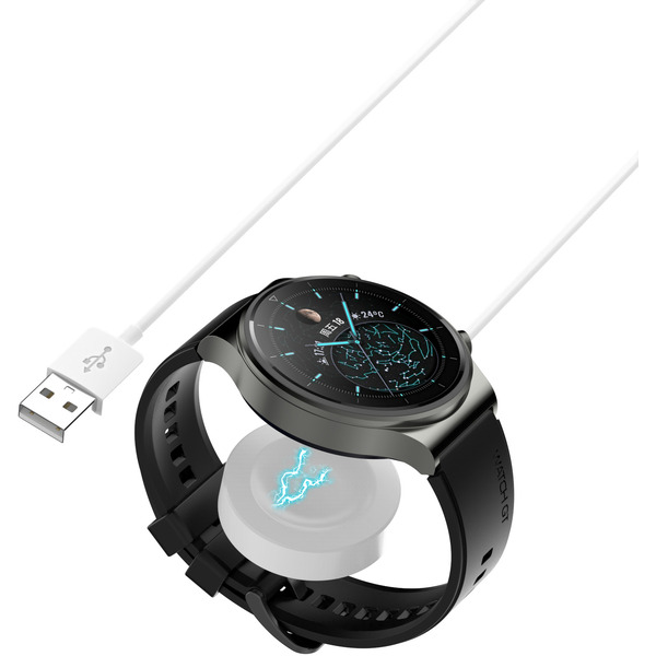 Зарядный кабель Bingo Huawei 3 Pro/GT 3 Pro/D/Runner/3/3/3 Pro/2 Pro/2 Pro ECG Fixed (белый)