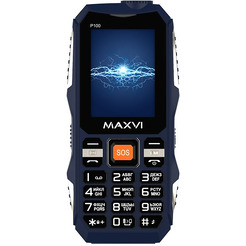 Мобильный телефон Maxvi P100 (синий)