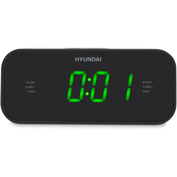 Настольные часы Hyundai H-RCL221 (зеленая подсветка)
