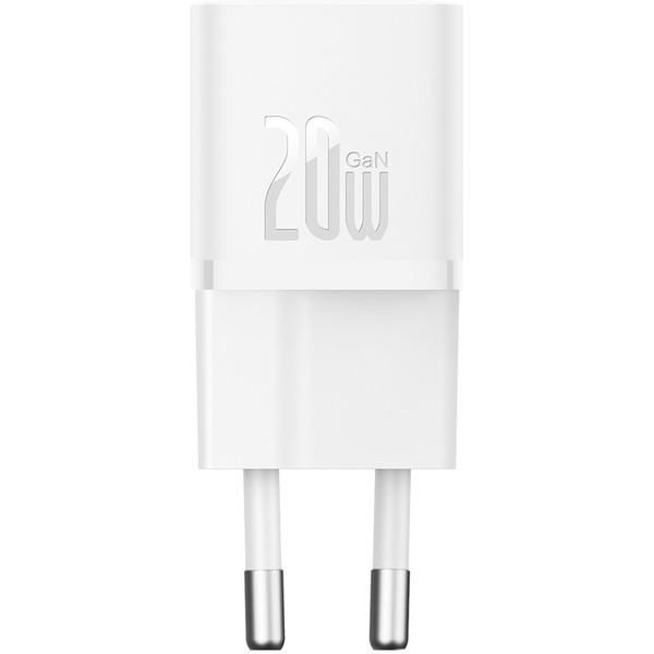 Сетевое зарядное Baseus GaN5 Fast Charger Mini 1C 20W CCGN050102 (белый)