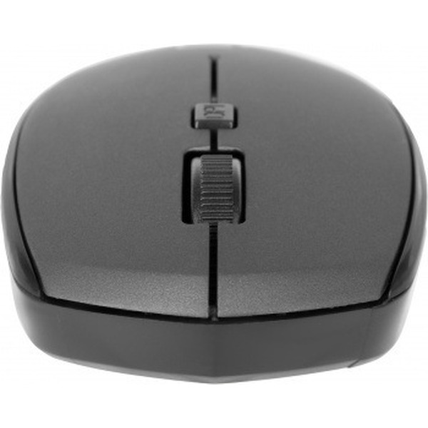 Мышь Oklick 488MW (черный/серый)