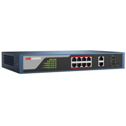 Коммутатор Hikvision DS-3E1310P-EI/M