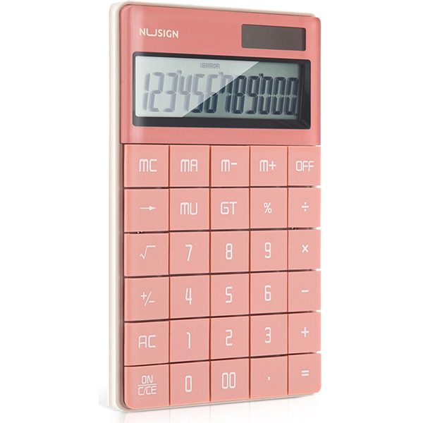 Калькулятор Deli ENS041pink