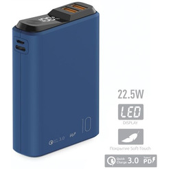 Внешний аккумулятор Olmio QS-10 10000mAh (темно-синий)