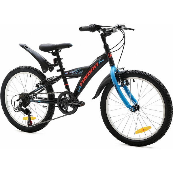 Велосипед Favorit Meteor 20 V (черный/синий)