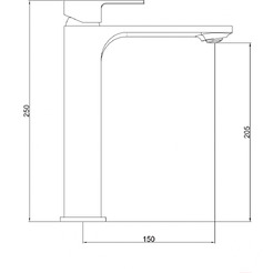 Смеситель Gross Aqua Edge 6125880C