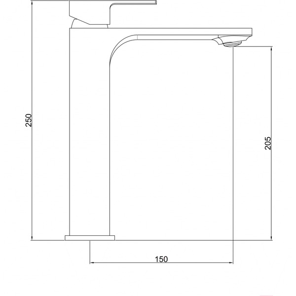 Смеситель Gross Aqua Edge 6125880C