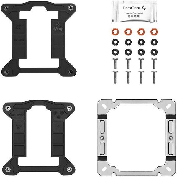 Кулер для процессора DeepCool AG400 LED R-AG400-BKLNMC-G-1
