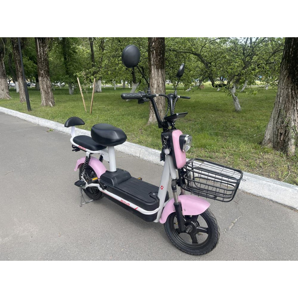 Электровелосипед AVM Delta Lite (розовый)