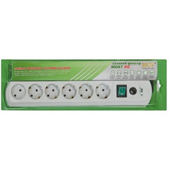 Сетевой фильтр Most RG 3м (6 розеток) белый