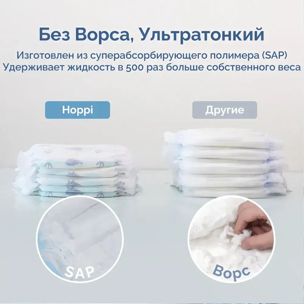 Трусики-подгузники Hoppi AirDream L 9-14кг HB-029-L (38шт)