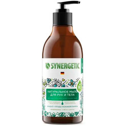 Жидкое мыло Synergetic Сандал и ягоды можжевельника 380 мл