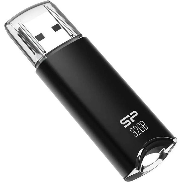 Флеш Диск Silicon Power 32GB Helios H02 (SP032GBUF2H02V1K USB2.0 черный)